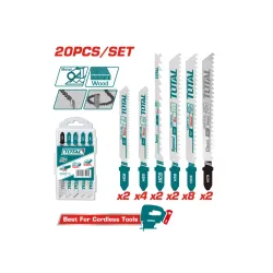 Էլեկտրական նրբասղոցի սայրերի հավաքածու 20 հատ