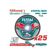 Մետաղ կտրող սկավառակ 125մմ 25 հատ / հավաքածու