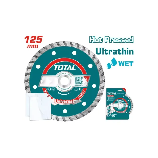 Ուլտրա բարակ ալմաստե սկավառակ ՝ 125 X 22.2 մմ 