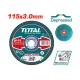Abrasive cutting disc 115*3*22.2 mm
