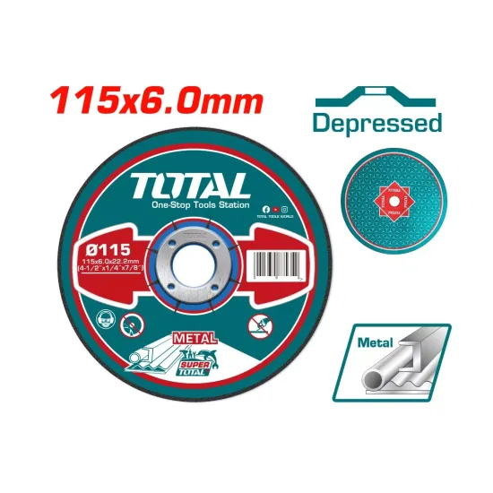 Հղկման (տաշող) դիսկ 115х6х22.2 մմ