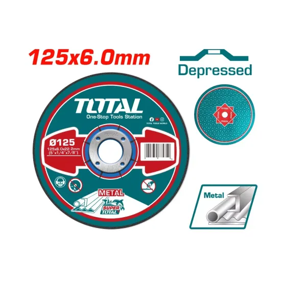 GRINDING DISC 125х6х22.2 mm