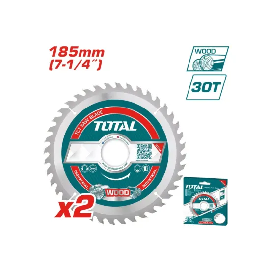 Set of saw blades for wood 2pcs