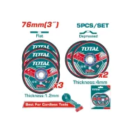 Կտրող և հղկվող սկավառակների հավաքածու 5 հատ