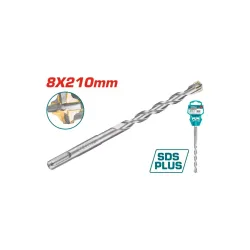  Հարվածային գայլիկոն ՝  8 x 210 մմ 