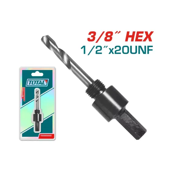 Arbor for hole saw 3/8inch