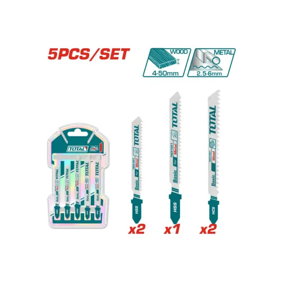 Jigsaw blade set 5pcs