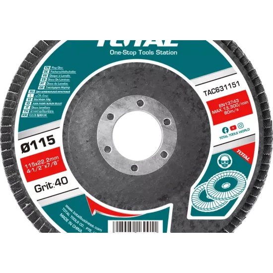 Շերտավոր սկավառակ 115 * 22մմ / P40