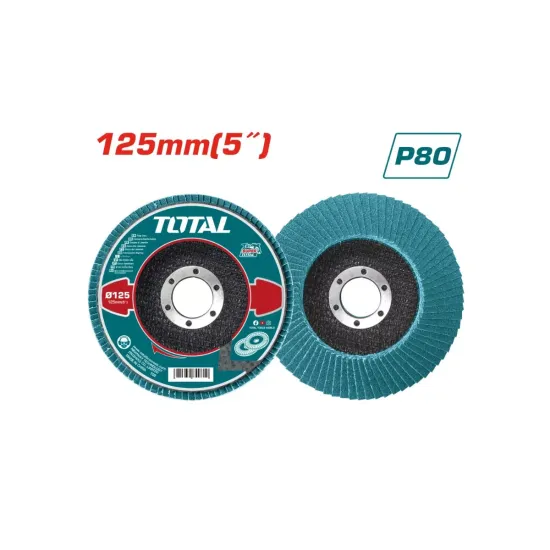 Zircon Flap Disc 125x22mm / P80
