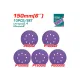 Sanding sheet set 150mm