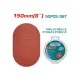 Sanding sheet set 150mm 50pcs