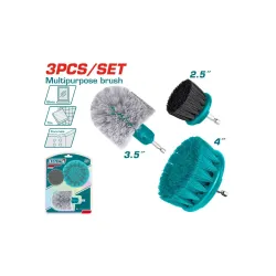 Բազմաֆունկցիոնալ խոզանակ-գլխիկների հավաքածու 3 հատ