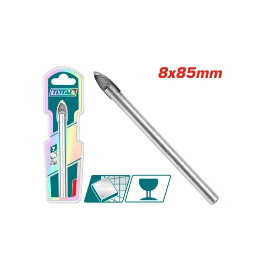 Drill bit for tile and glass 8x83mm