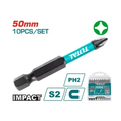 PH2 հարվածային պտուտակահան բիթերի հավաքածու 10 հատ