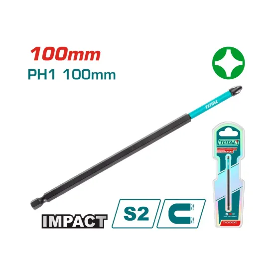 Impact screwdriver bit