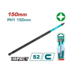 Հարվածային պտուտակահանի բիթ 150մմ