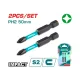 PH2 impact screwdriver bits set 2pcs
