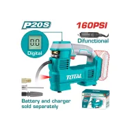 Մարտկոցային ավտոկոմպրեսոր 20Վ 160PSI