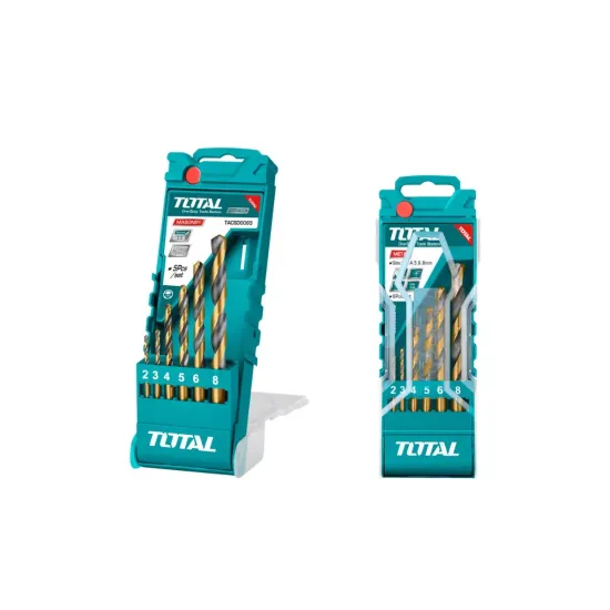 HSS twist drill bit set 6pcs