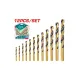 HSS twist drill bit set 12pcs