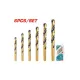 HSS twist drill bit set 6pcs