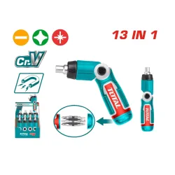 13 - ը 1 - ում ռետչե պտուտակահանների հավաքածու