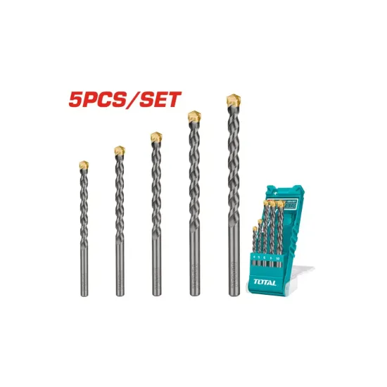 Concrete drill bit set 5pcs