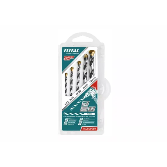 Set of drill bits for stone 5pcs