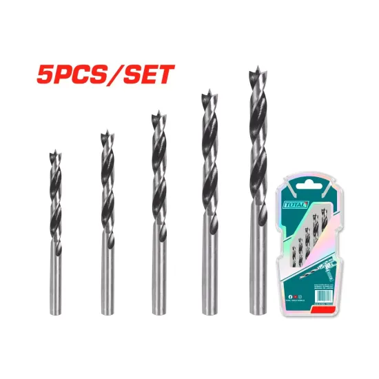 Wood drill bits set 5pcs