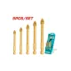 Glass drill bits set 5pcs