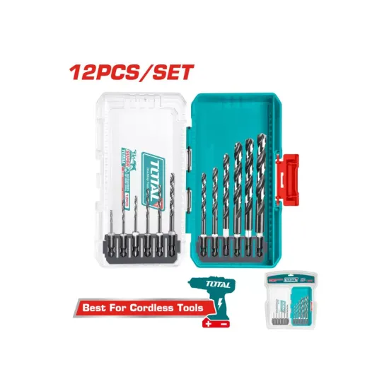 HSS drill bit set 12pcs