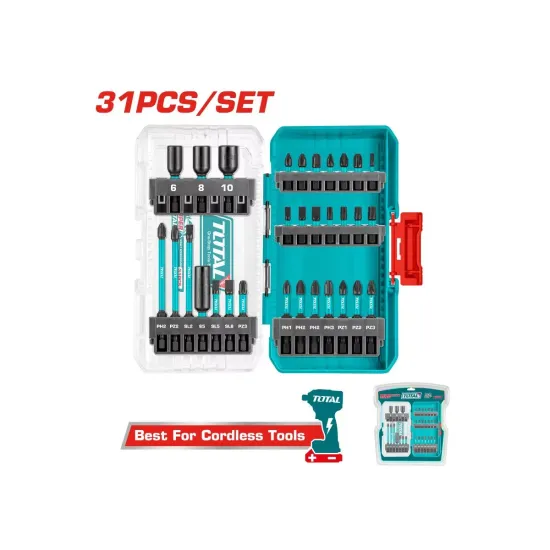 Impact bit set 31 pieces