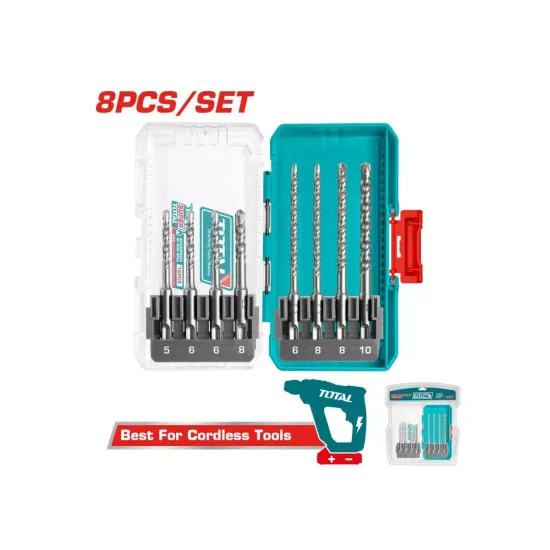 Drill bits set SDS plus 8pcs