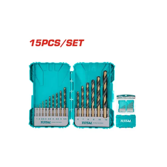 HSS drill bit set 15pcs