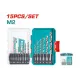 HSS twist drill bit set 15pcs