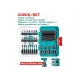 33 Pcs impact screwdriver bits and sockets set