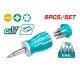 Stubby screwdriver set 8 in 1
