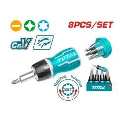 Հարվածային պտուտակահանների հավաքածու 8-ը 1-ում