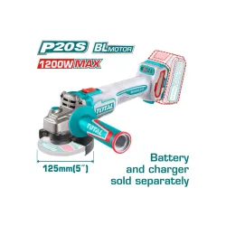 Անկյունային հղկող մեքենա (ԱՀՄ) մարտկոցով