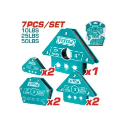 Մագնիսական եռակցման անկյունների հավաքածու 7 հատ