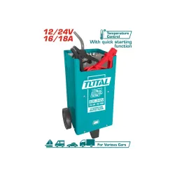 Մարտկոցի լիցքավորիչ 12 / 24V - Ավտոմեքենայի արագ մեկնարկ գործառույթով