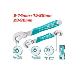 Կեռ պտուտակաբանալի 9-14մմ, 15-22մմ, 23-32 մմ