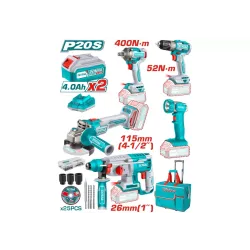 Լիթիում - իոնային համակցված արդյունաբերական հավաքածու 5 հատ  TCKLI20592