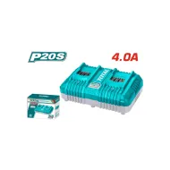 Լիցքավորիչ արագ խելացի 20Վ 4Ա 2 մարտկոցի համար