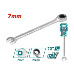 Բանալի համակցված ճռիկով 7 մմ