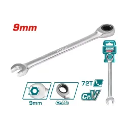 Բանալի համակցված ճռիկով 9 մմ