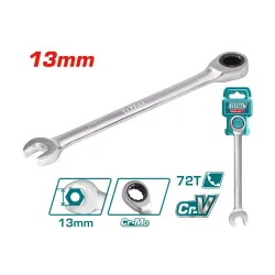 Բանալի համակցված ճռիկով 13 մմ