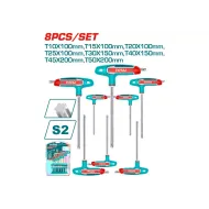T-աձև աստղաձև բանալիների հավաքածու ` 8 հատ