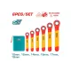 Insulated ratchet wrench set 6 pcs