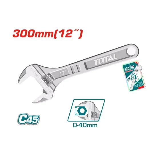 Adjustable Wrench 300mm(12˝)